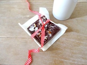 Schoko mit Knusper-Topping