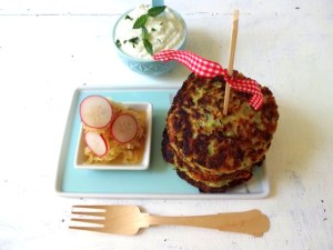 Zucchini-Mandel-Puffer 1
