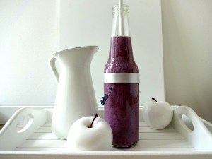 apfel-blaubeer-smoothie