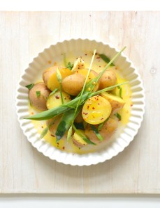 Pellkartoffeln mit Bärlauch-Butter