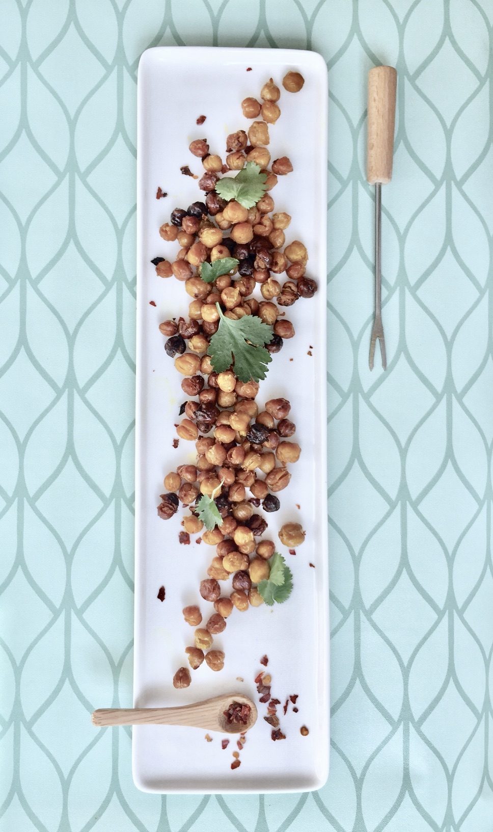 Kichererbsen aus dem Ofen