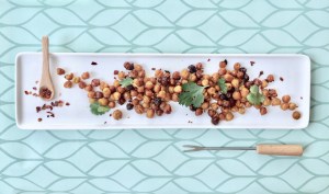 Kichererbsen aus dem Ofen